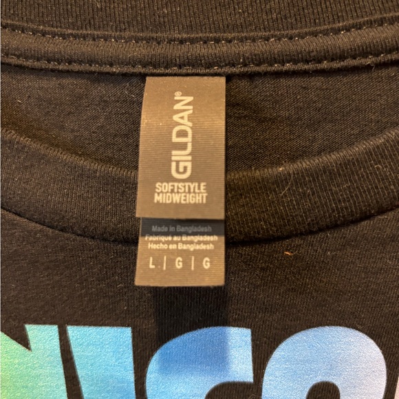 Men’s Multi-colored “Unicorn Security” tee. Size:L #funnytee - Picture 2 of 2